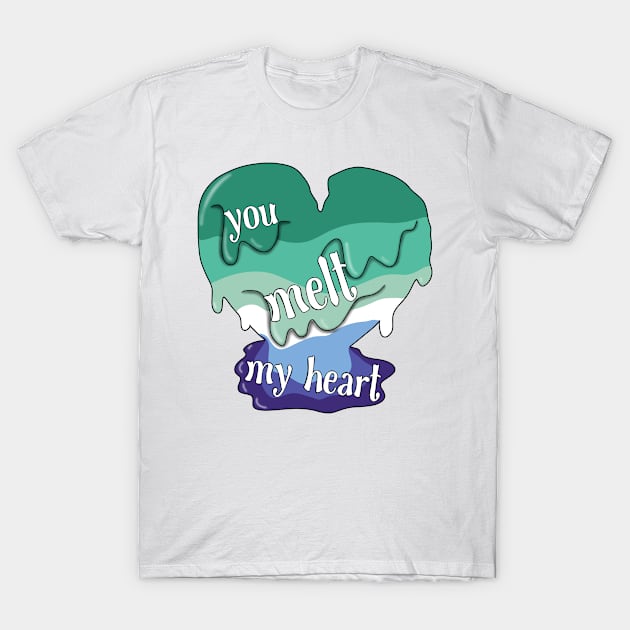 You melt my heart (gay) T-Shirt by Becky-Marie